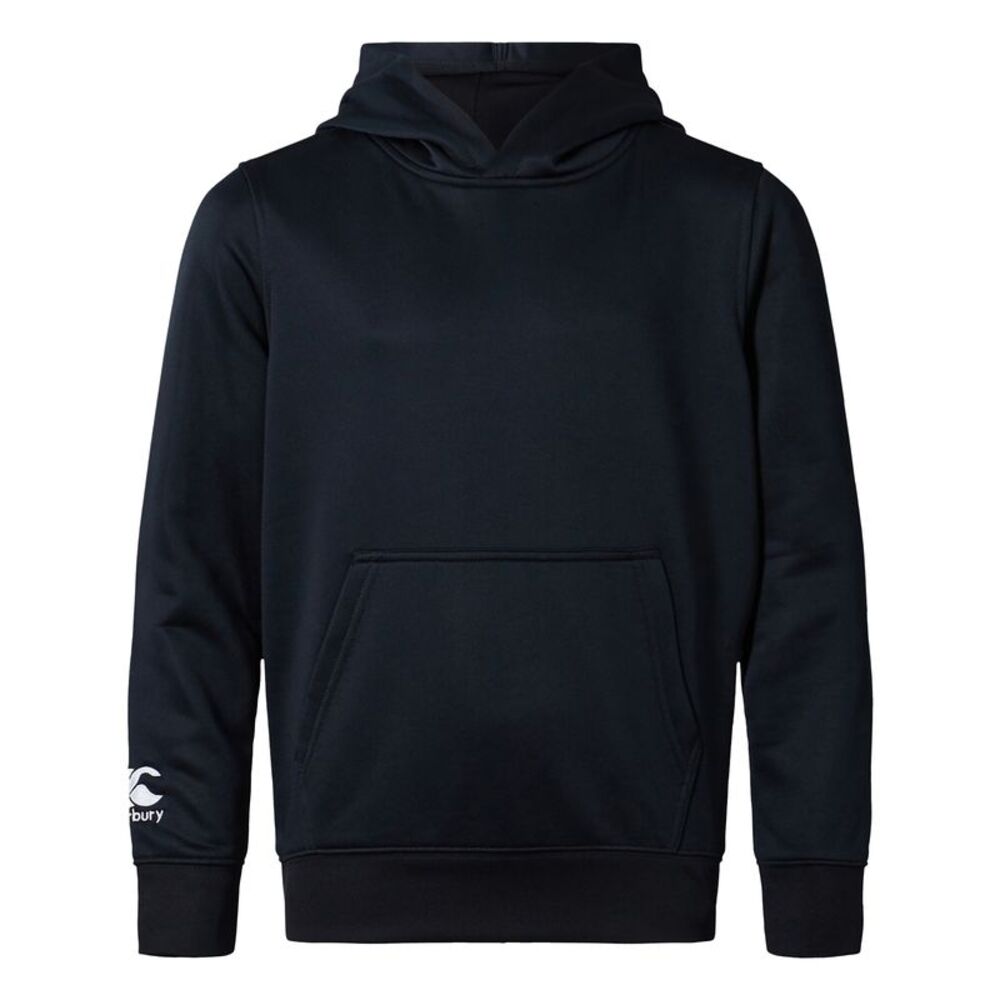 Canterbury Childrens/Kids Club Lightweight Drawstring Hoodie / Black